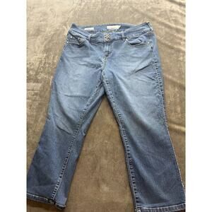 Torrid Blue denim‎ Cropped Jeggings Crop Size 18